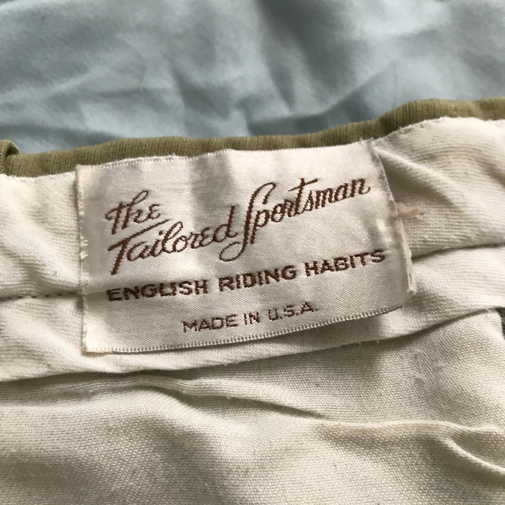 Tailored sportsman breeches
